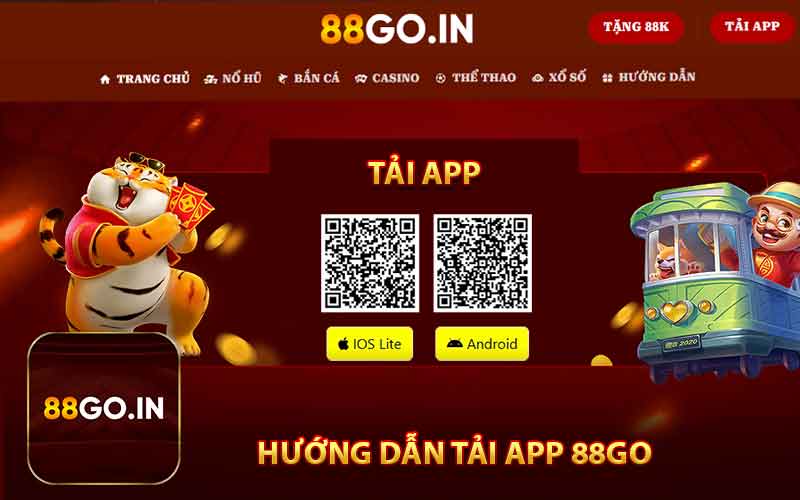 Hướng dẫn tải app 88GO 